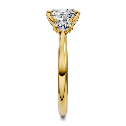 Taryn Three Stone Ring