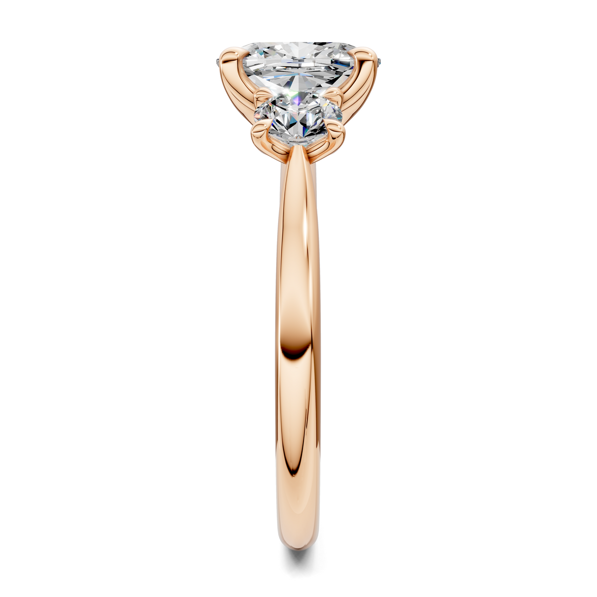 Taryn Three Stone Ring