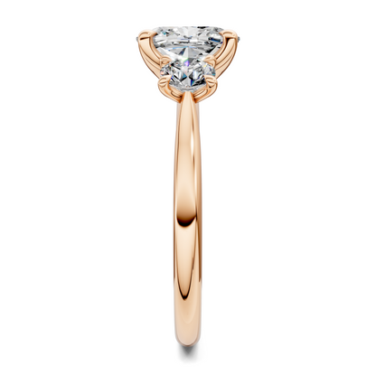 Taryn Three Stone Ring