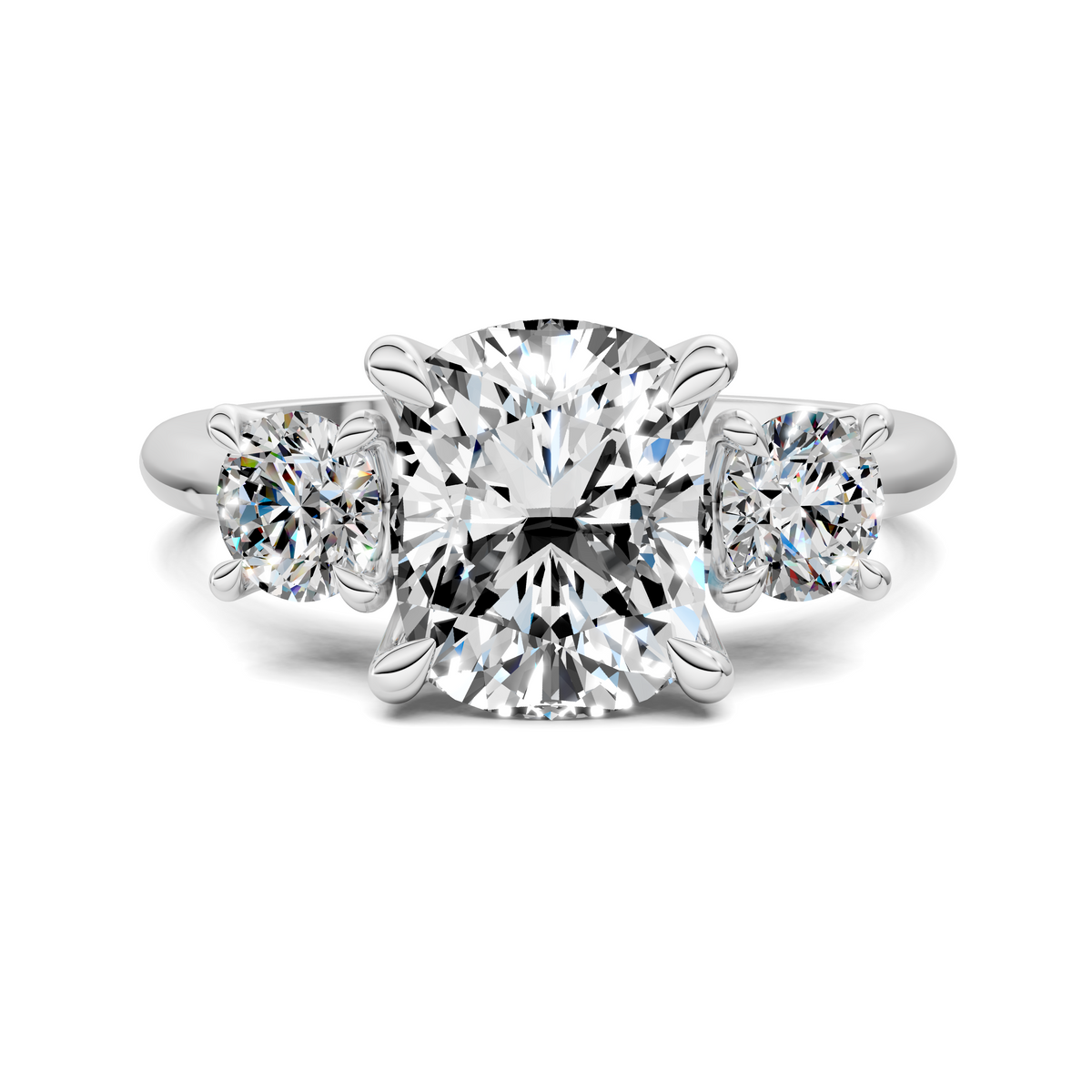 Taryn Three Stone Ring