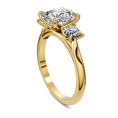 Taryn Three Stone Ring