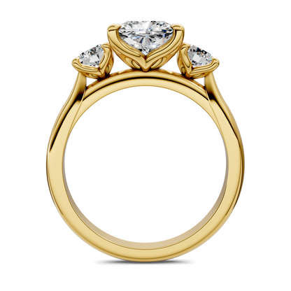 Taryn Three Stone Ring
