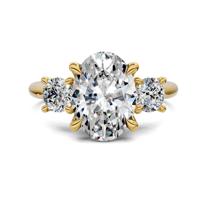 Taryn Three Stone Ring