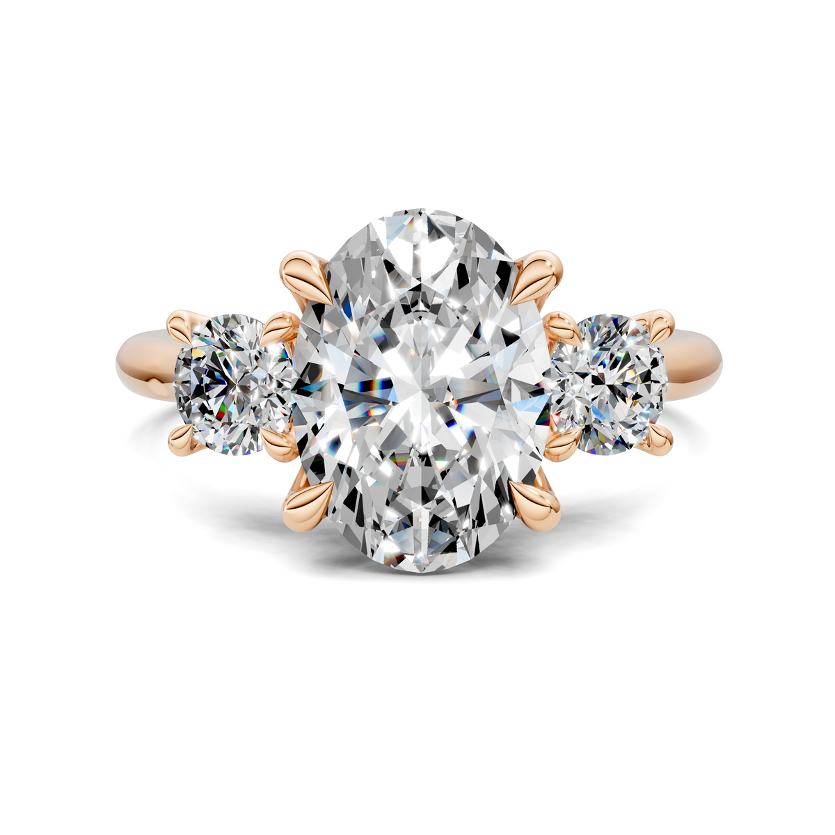 Taryn Three Stone Ring
