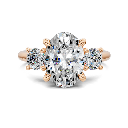 Taryn Three Stone Ring
