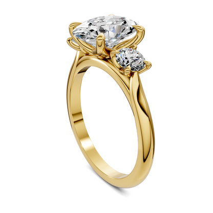 Taryn Three Stone Ring