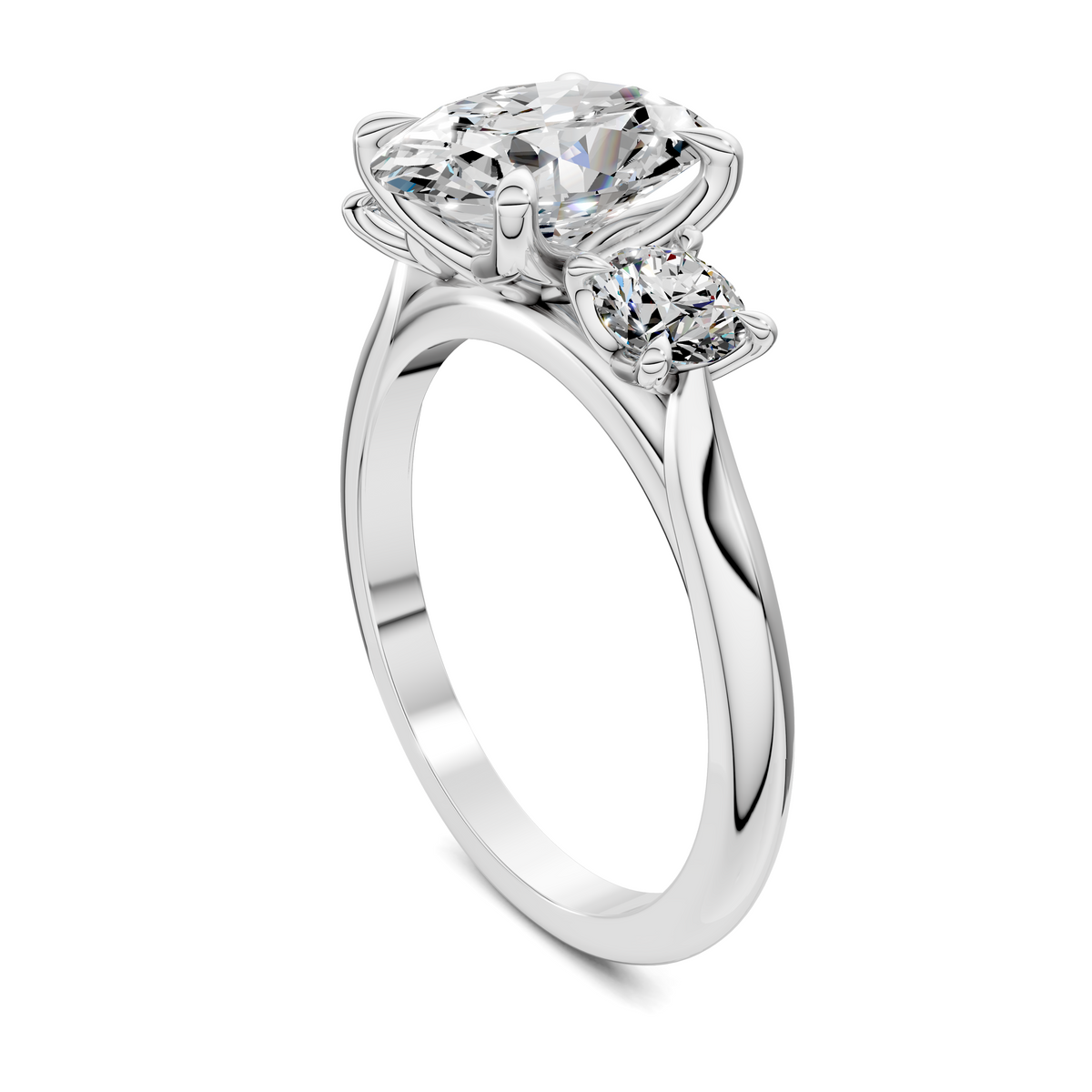 Taryn Three Stone Ring