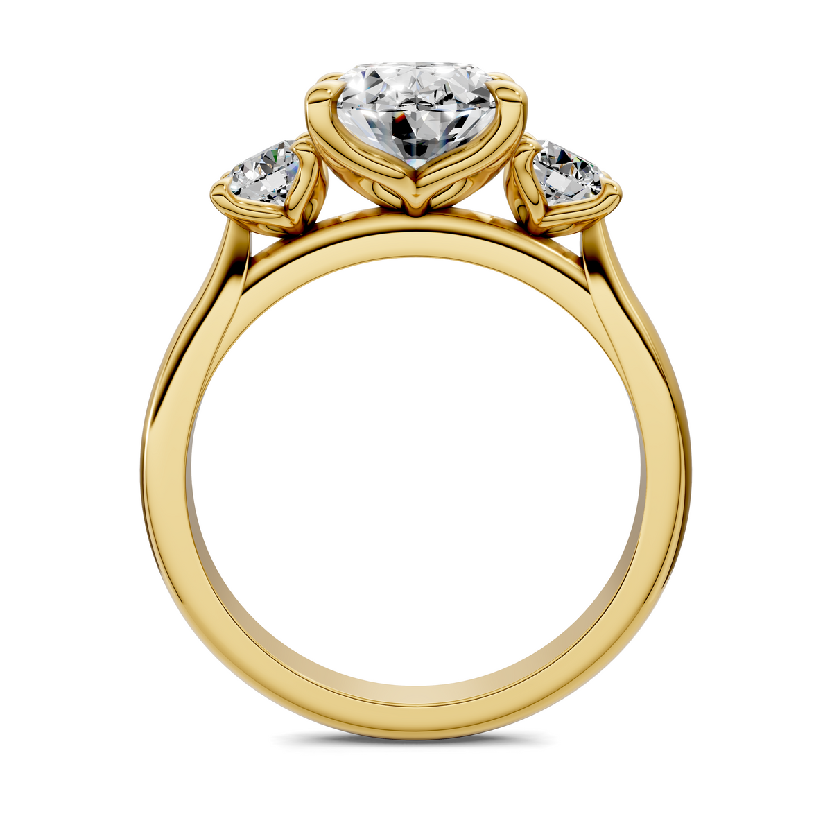 Taryn Three Stone Ring