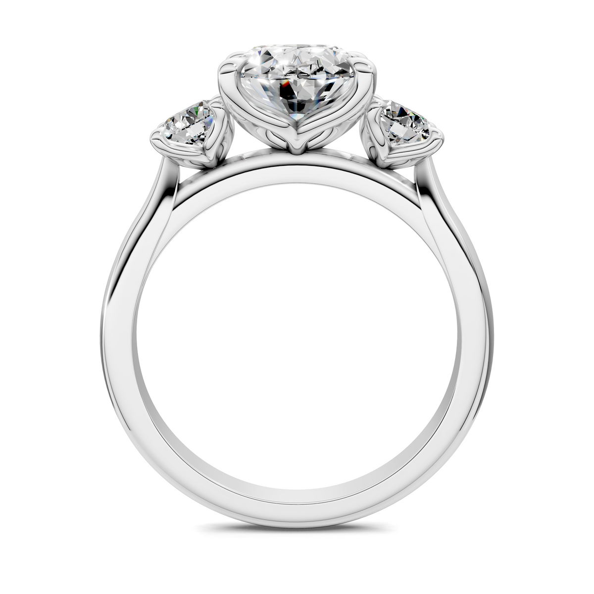 Taryn Three Stone Ring