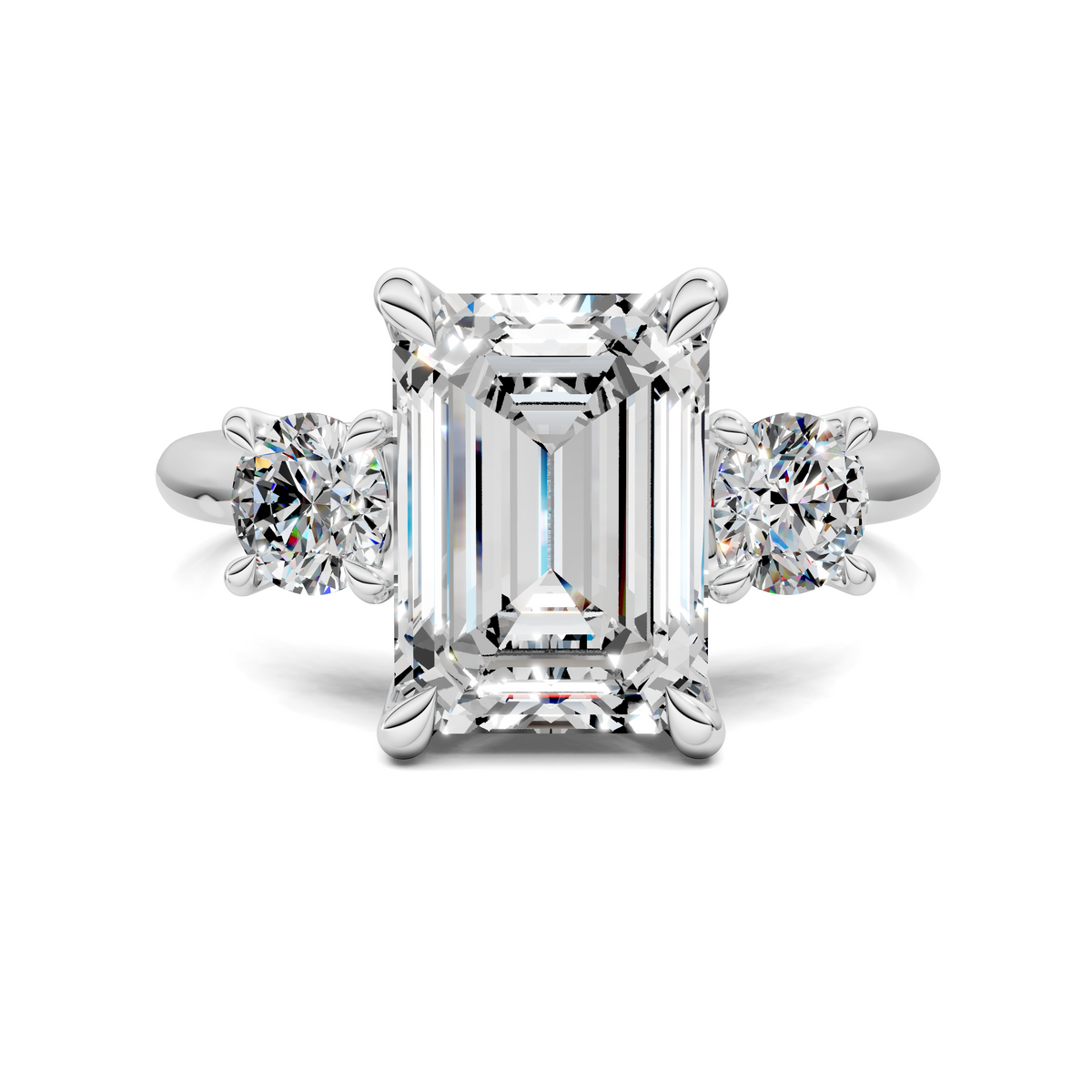 Taryn Three Stone Ring