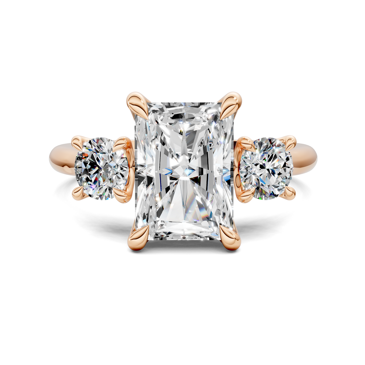 Taryn Three Stone Ring