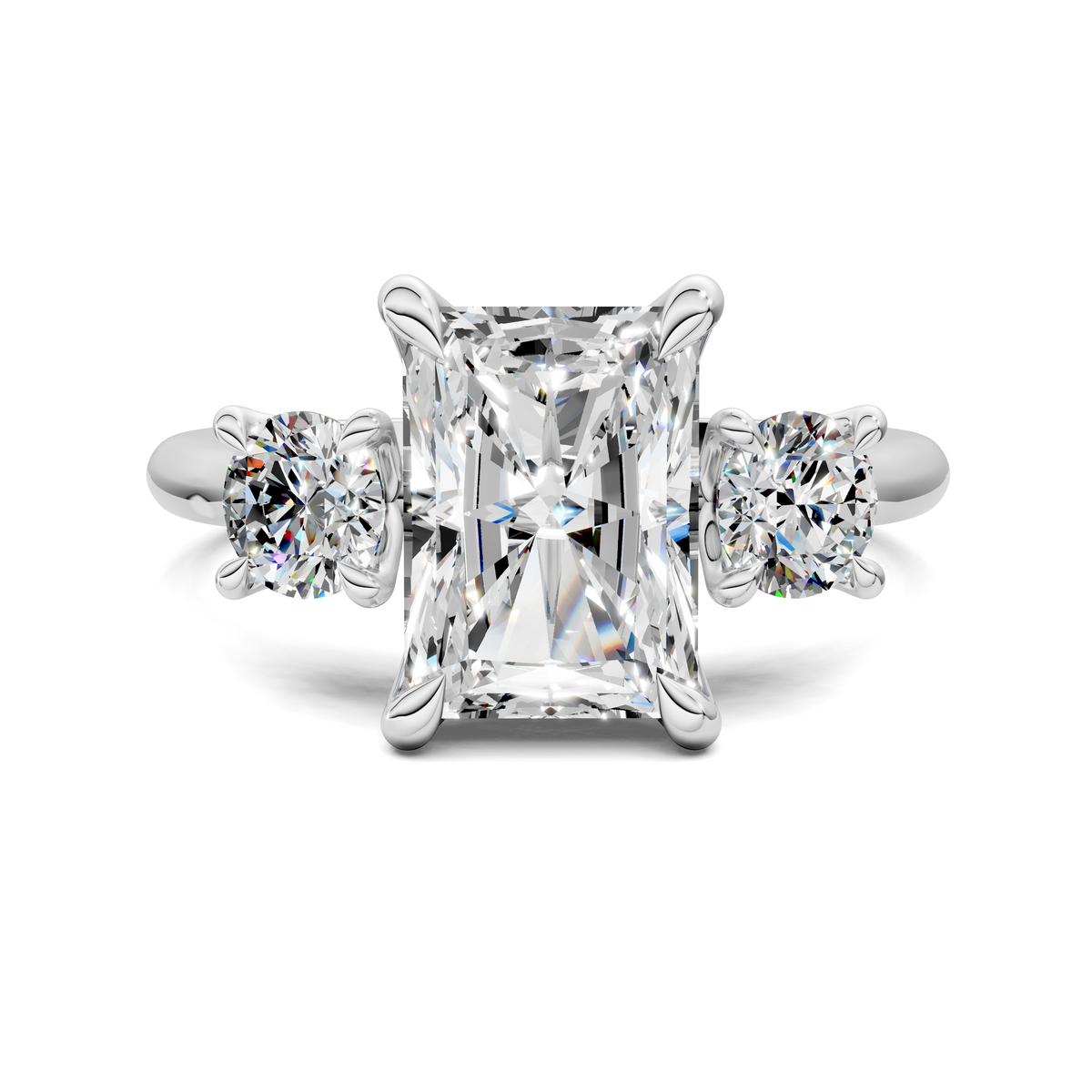 Taryn Three Stone Ring