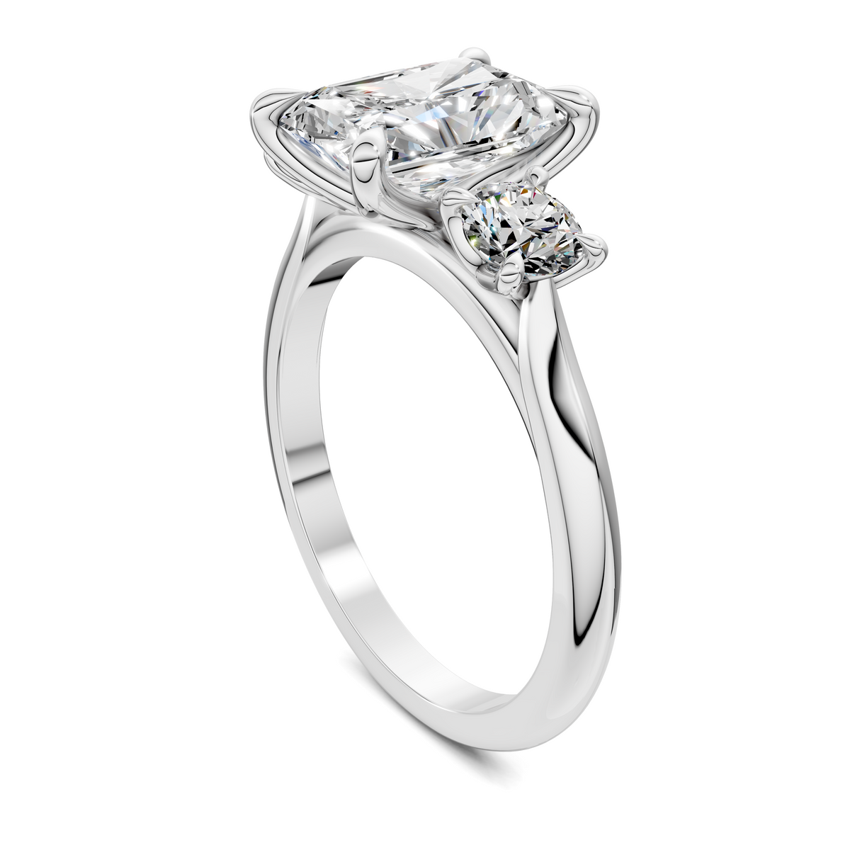 Taryn Three Stone Ring