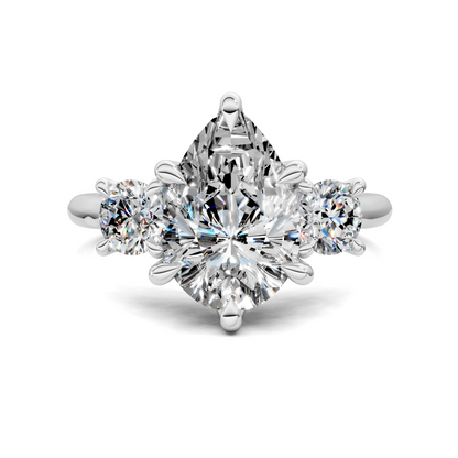 Taryn Three Stone Ring