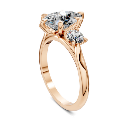 Taryn Three Stone Ring