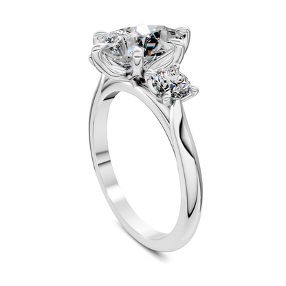 Taryn Three Stone Ring