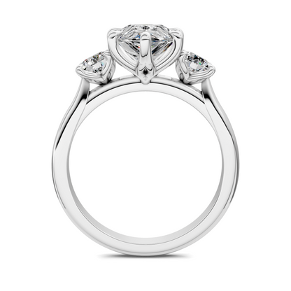 Taryn Three Stone Ring