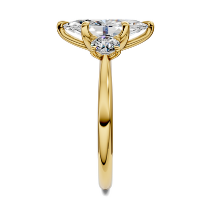 Taryn Three Stone Ring