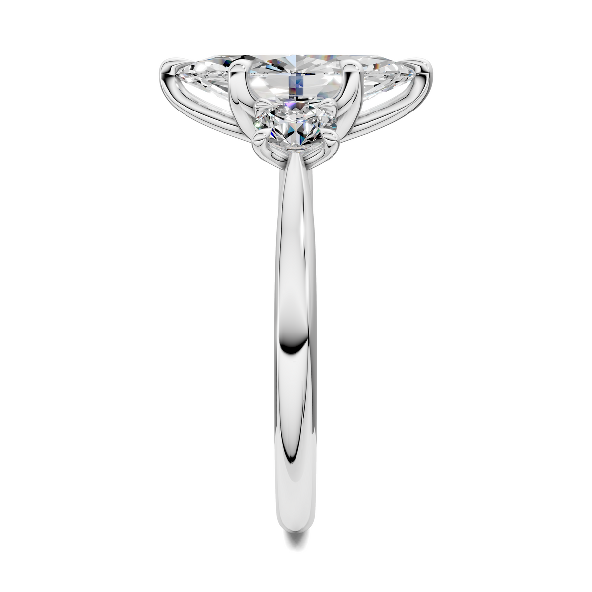 Taryn Three Stone Ring