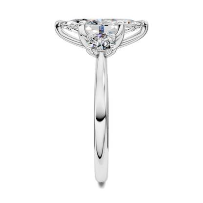Taryn Three Stone Ring