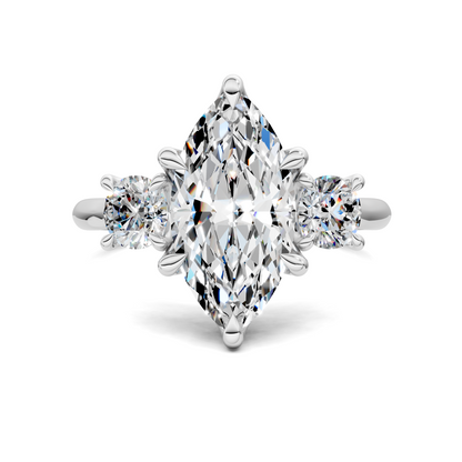 Taryn Three Stone Ring