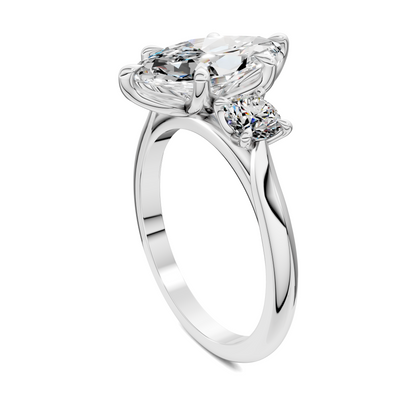 Taryn Three Stone Ring