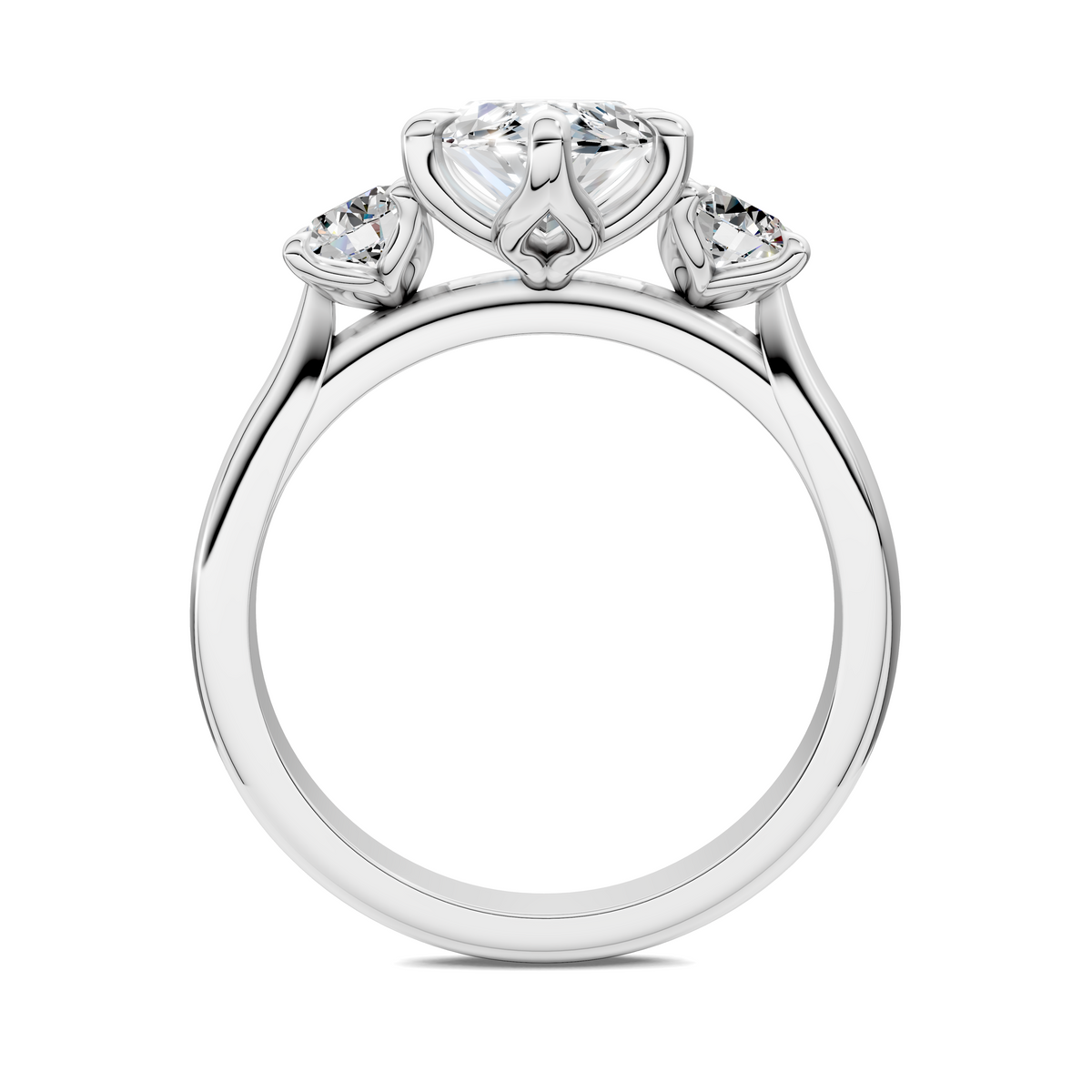 Taryn Three Stone Ring