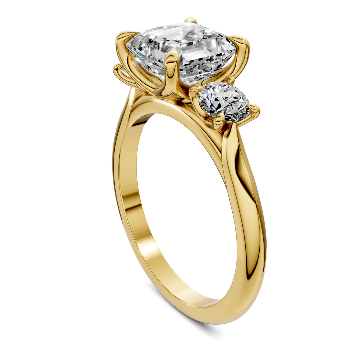 Taryn Three Stone Ring