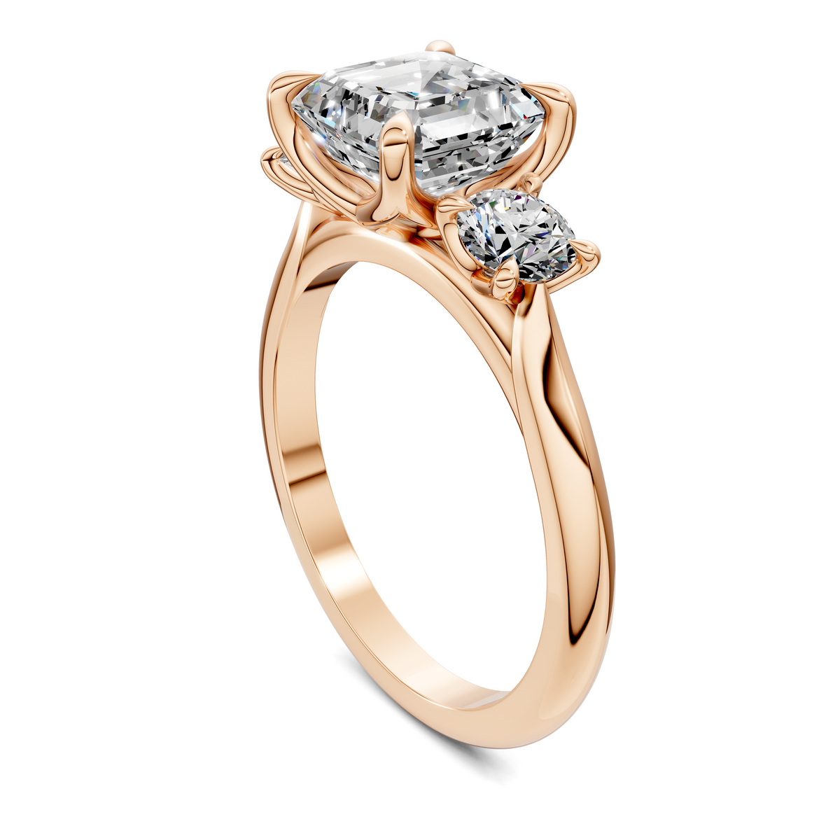 Taryn Three Stone Ring