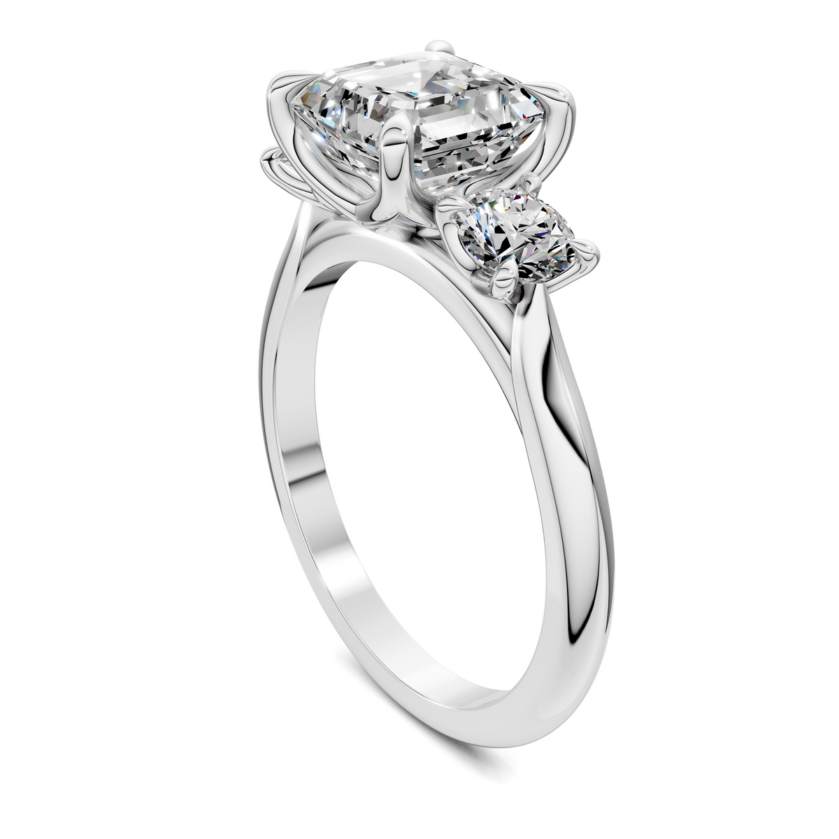 Taryn Three Stone Ring