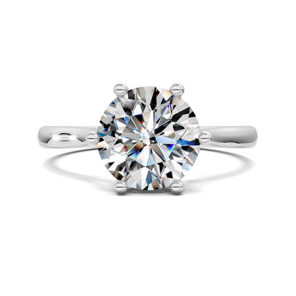 Kaitlyn Solitaire Engagement Ring - 2ct Round Lab Grown Diamond