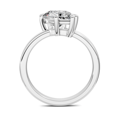 Annie Angled Solitaire Ring