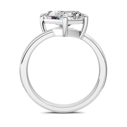 Annie Angled Solitaire Ring