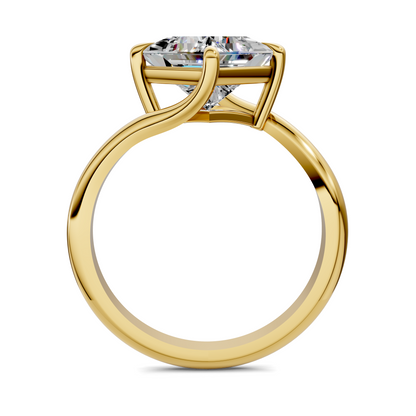 Sylvia Bypass Solitaire Ring