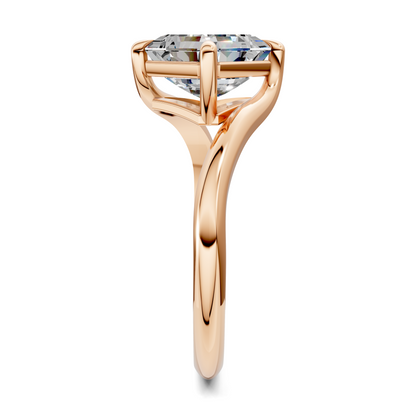 Sylvia Bypass Solitaire Ring