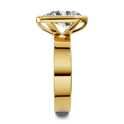 Jackie Bezel Solitaire Ring