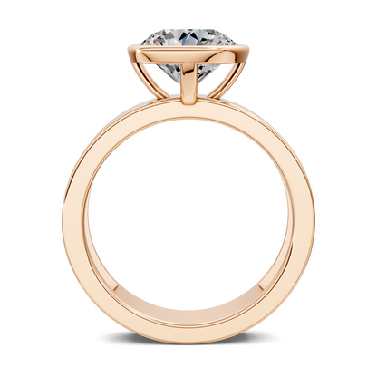 Jackie Bezel Solitaire Ring