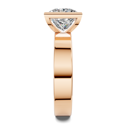 Jackie Bezel Solitaire Ring