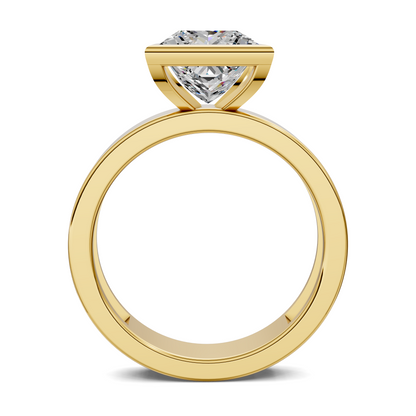 Jackie Bezel Solitaire Ring