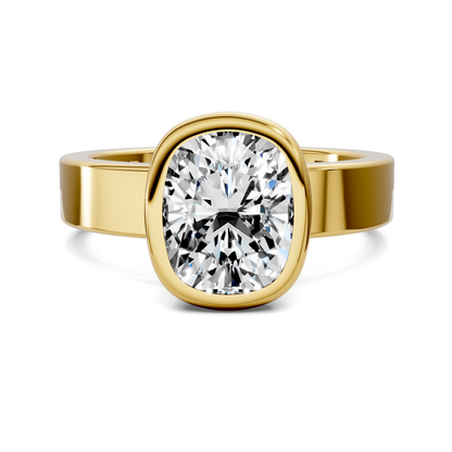 Jackie Bezel Solitaire Ring