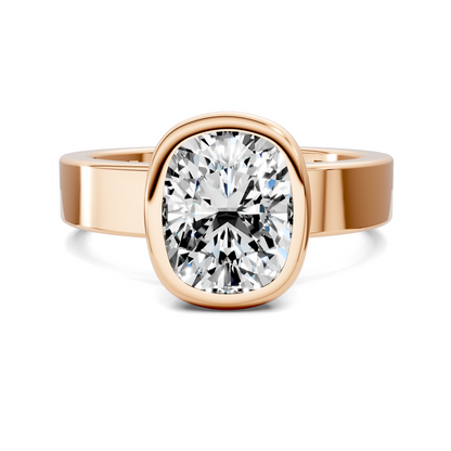 Jackie Bezel Solitaire Ring