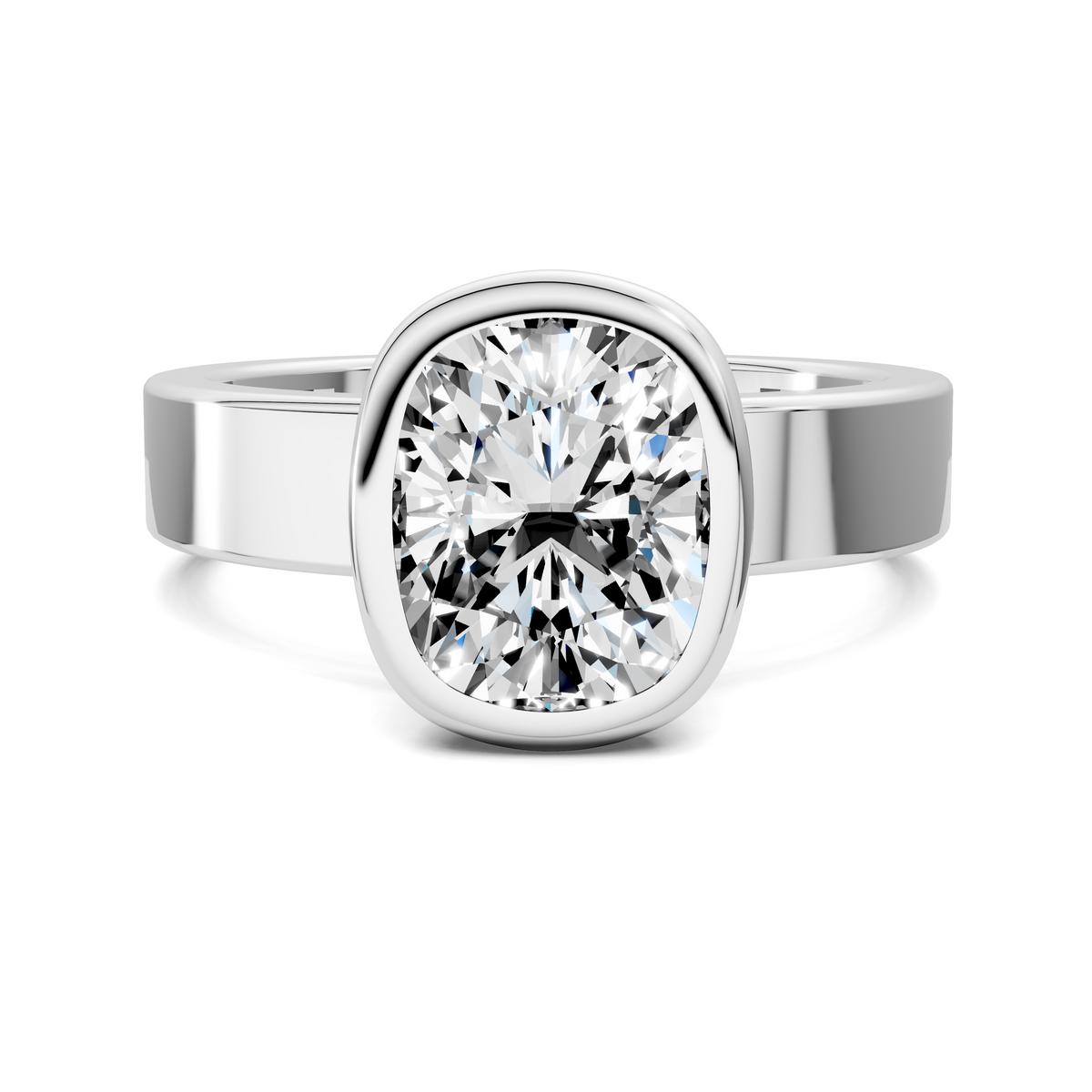 Jackie Bezel Solitaire Ring
