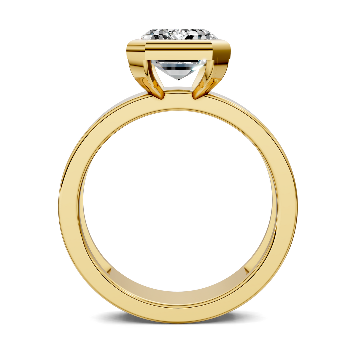 Jackie Bezel Solitaire Ring