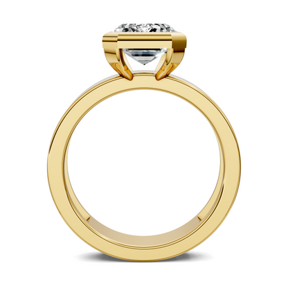 Jackie Bezel Solitaire Ring