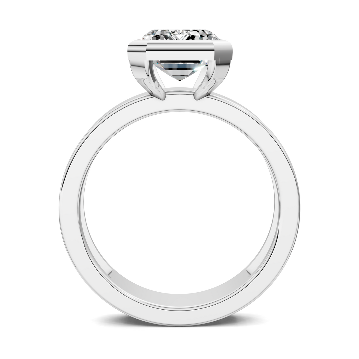 Jackie Bezel Solitaire Ring
