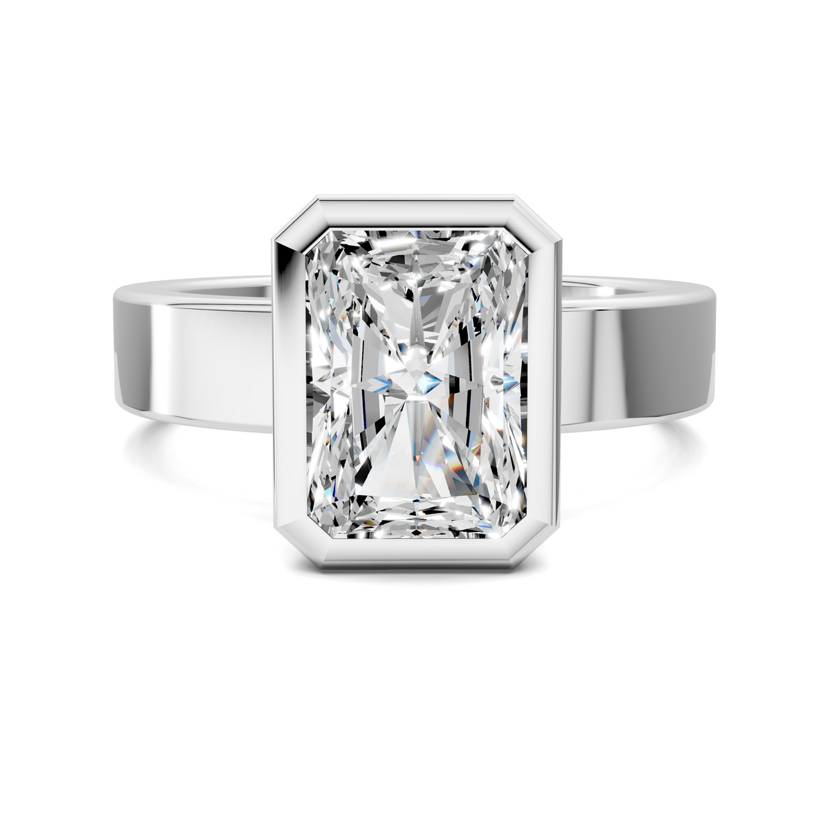 Jackie Bezel Solitaire Ring