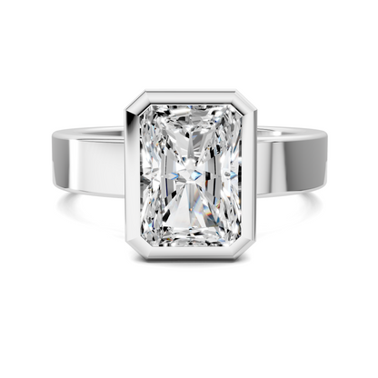 Jackie Bezel Solitaire Ring