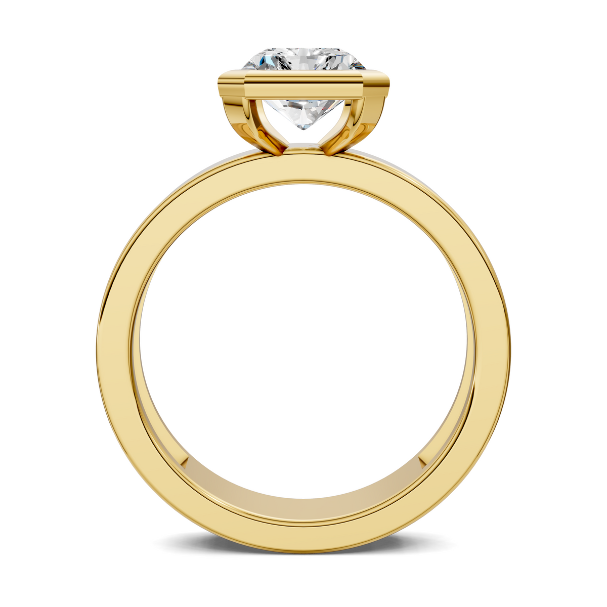 Jackie Bezel Solitaire Ring