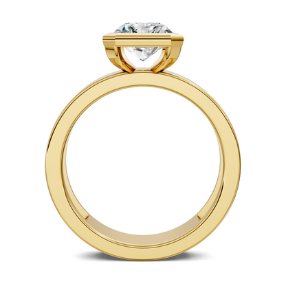 Jackie Bezel Solitaire Ring