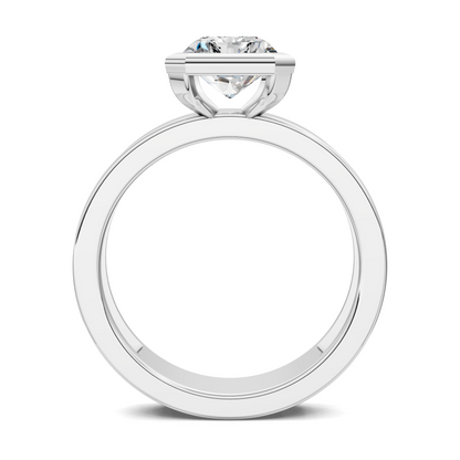 Jackie Bezel Solitaire Ring
